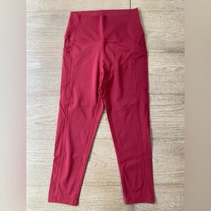 Zyia Red Pocket Brilliant Hi-Rise Capri 20”